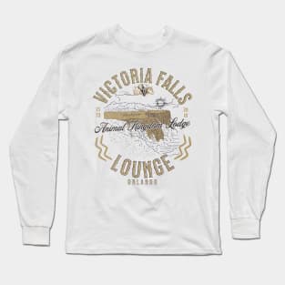 Victoria Falls Lounge at The Animal Kingdom Lodge Orlando Long Sleeve T-Shirt